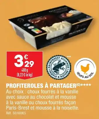 PROFITEROLES À PARTAGER