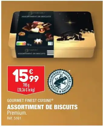 ALDI ASSORTIMENT DE BISCUITS Premium. offre