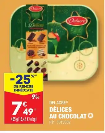 ALDI DÉLICES AU CHOCOLAT offre