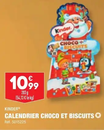 CALENDRIER CHOCO ET BISCUITS