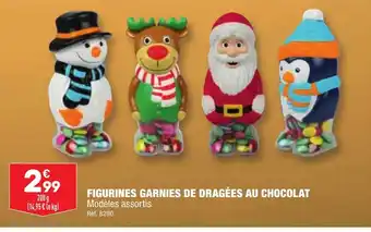 ALDI FIGURINES GARNIES DE DRAGÉES AU CHOCOLAT Modèles assortis. offre