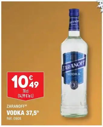 ALDI VODKA 37,5° offre
