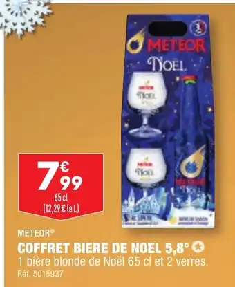 ALDI COFFRET BIERE DE NOEL 5,8° offre