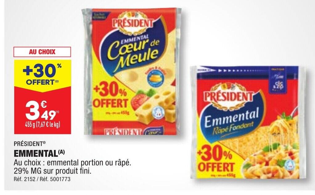 Promo EMMENTAL(A) chez ALDI