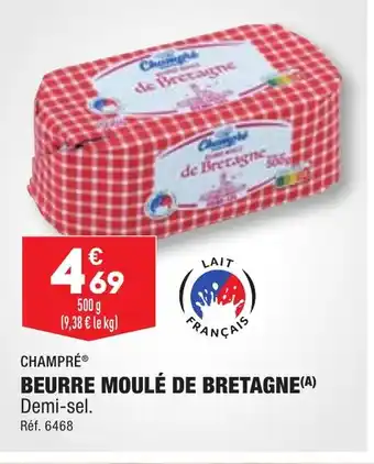 ALDI BEURRE MOULÉ DE BRETAGNE(A) offre