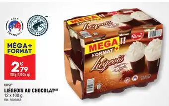 ALDI LIÉGEOIS AU CHOCOLAT(A) offre