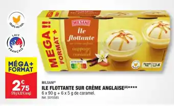 ILE FLOTTANTE SUR CRĂME ANGLAISE (A)