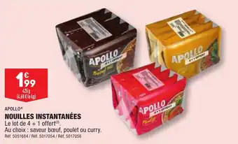 ALDI NOUILLES INSTANTANÉES offre
