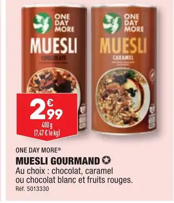 ALDI MUESLI GOURMAND offre