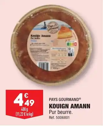 ALDI KOUIGN AMANN offre