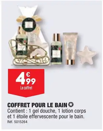 ALDI COFFRET POUR LE BAIN offre