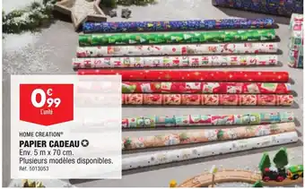 ALDI PAPIER CADEAU offre