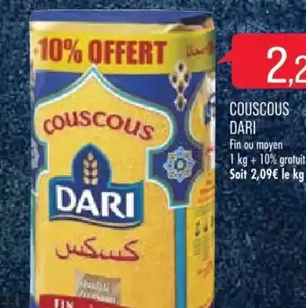 Couscous dari