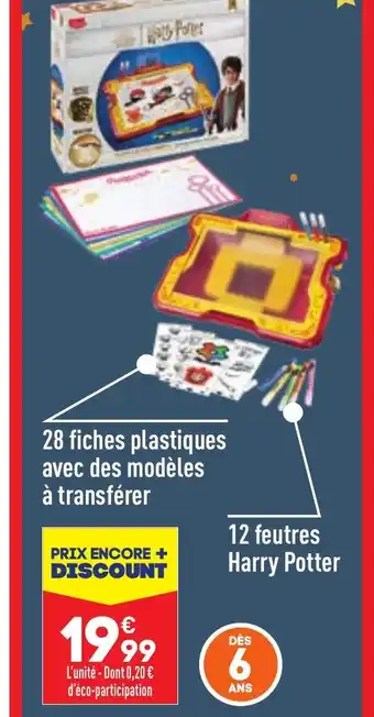 ALDI MACHINE À DESSINER LUMI BOARD HARRY POTTER offre