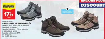 ALDI CHAUSSURES DE RANDONNÉE ✪ offre