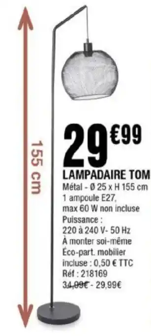 La Foir'Fouille LAMPADAIRE TOM offre
