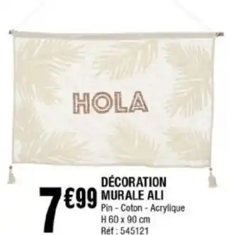 La Foir'Fouille DÉCORATION MURALE ALI offre