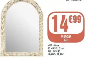 La Foir'Fouille MIROIR ALI offre