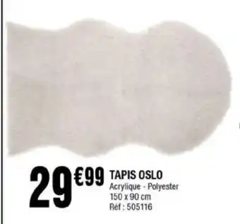 La Foir'Fouille TAPIS OSLO offre