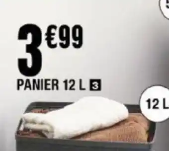 La Foir'Fouille PANIER 12 L 3 offre