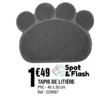 La Foir'Fouille TAPIS DE LITIÈRE PVC- offre