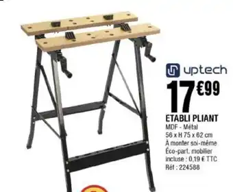 ETABLI PLIANT