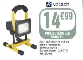 La Foir'Fouille PROJECTEUR LED SANS FIL offre
