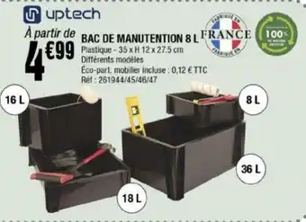 La Foir'Fouille BAC DE MANUTENTION 8 L offre