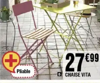 La Foir'Fouille CHAISE VITA offre