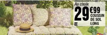 La Foir'Fouille COUSSIN DE SOL LONG offre