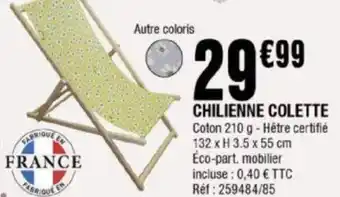 CHILIENNE COLETTE