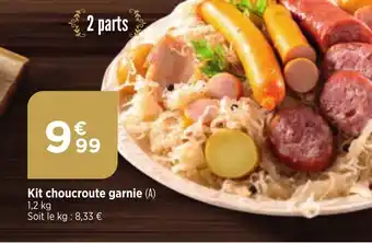 Bi1 Kit choucroute garnie (A) 1,2 kg offre