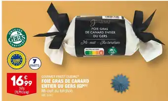 ALDI Gourmet finest cuisine foie gras de canard entier du gers igp offre