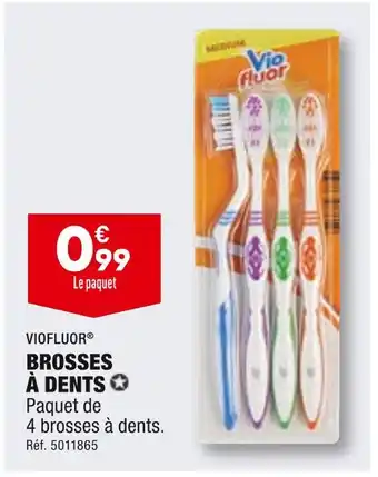 ALDI Viofluor brosses à dents offre