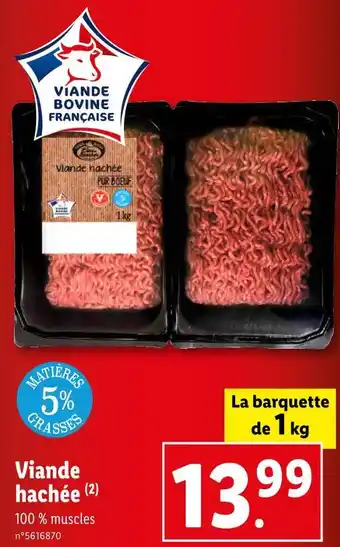 Lidl Viande hachée offre