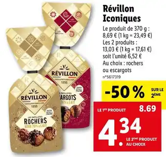 Lidl Révillon révillon iconiques offre