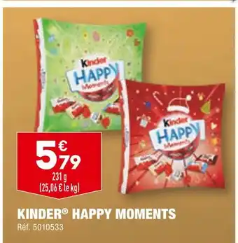 ALDI Kinder kinder happy moments offre