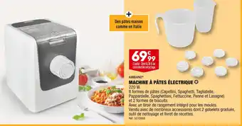 ALDI Ambiano machine à pâtes électrique offre