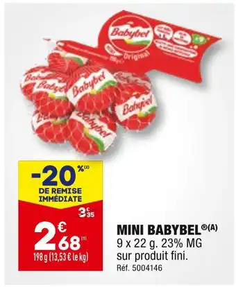 ALDI Babybel mini babybel offre