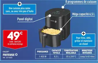 ALDI Fagor friteuse offre
