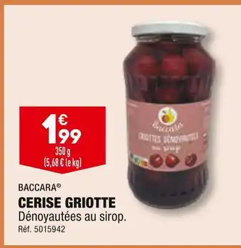ALDI Baccara cerise griotte offre