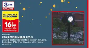 ALDI Casalux projecteur mural led offre
