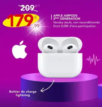 Apple airpods 3ème génération