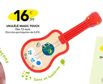 Hape ukulélé magic touch