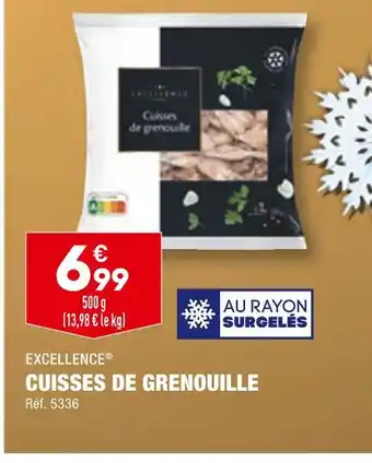 ALDI Excellence cuisses de grenouille offre