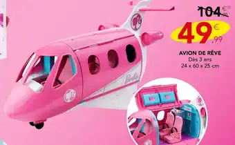 Barbie avion de rêve
