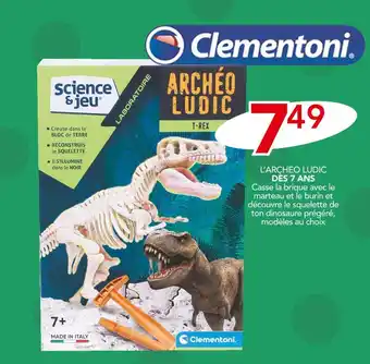 Stokomani Clementoni l’archeo ludic offre