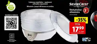 Lidl Silvercrest déshydrateur alimentaire offre