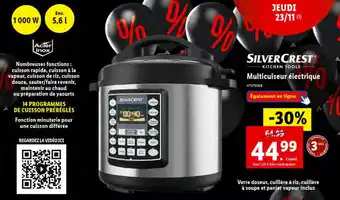 Lidl Silver crest multicuiseur électrique offre