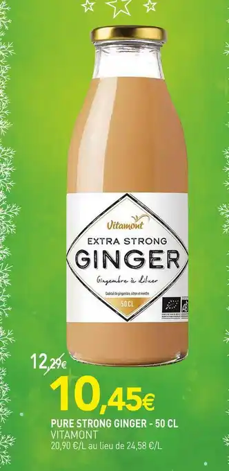 naturéO Vitamont pure strong ginger offre